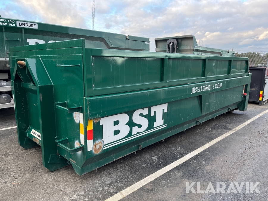 Schaktflak Låångs Hardox med snölämmar