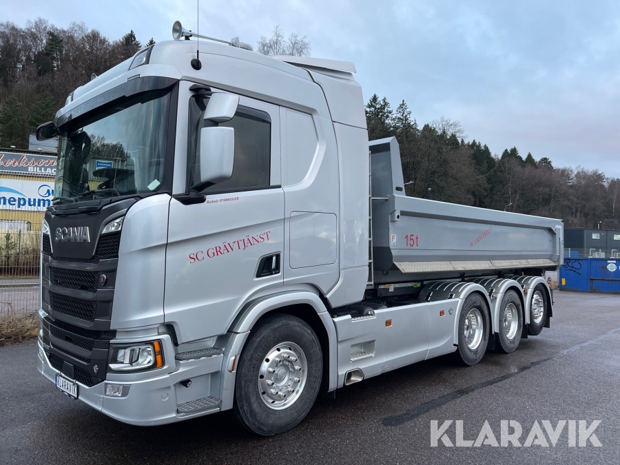 Lastväxlare Scania R530 V8 med schaktflak