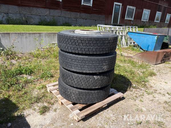 Lastbilsdäck Goodyear Maraton lhs 295/80R22.5 4st