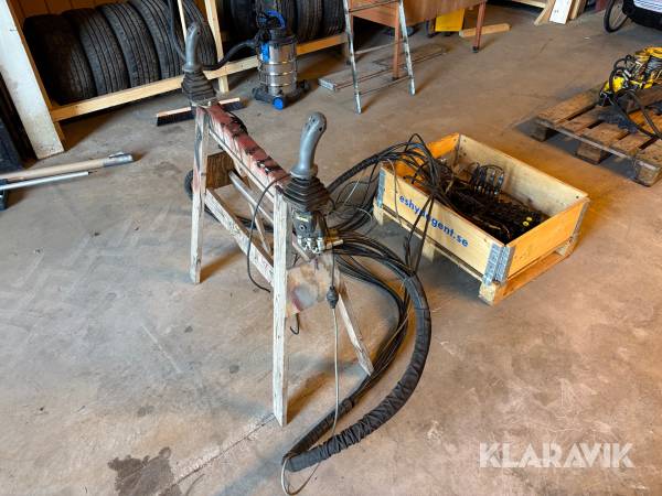 Styrsystem Parker för skogsvagn