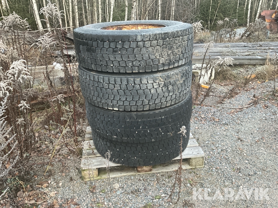 Lastbilshjul 4st 295/80R22,5
