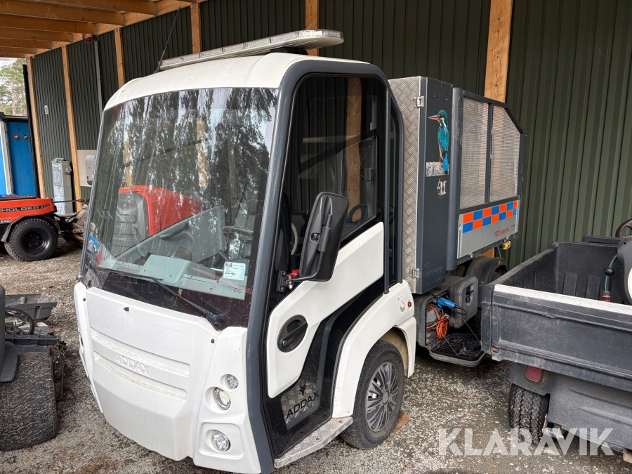 Arbetsfordon Addax MT Eldriven