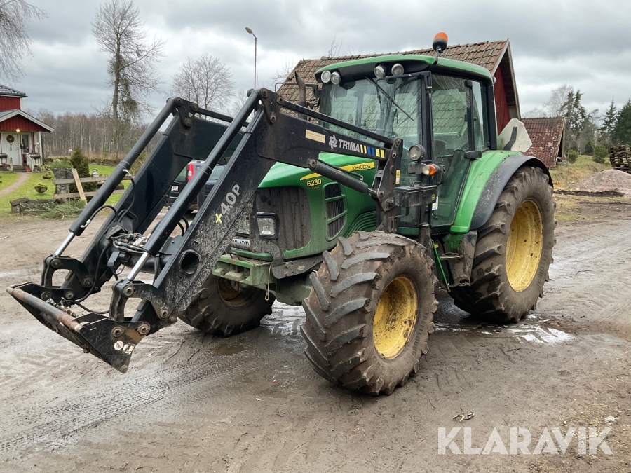 Traktor John Deere 6230 Premium med Trima frontlastare
