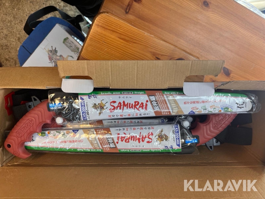 Parti med grensågar Samurai KS-300-MH 6st