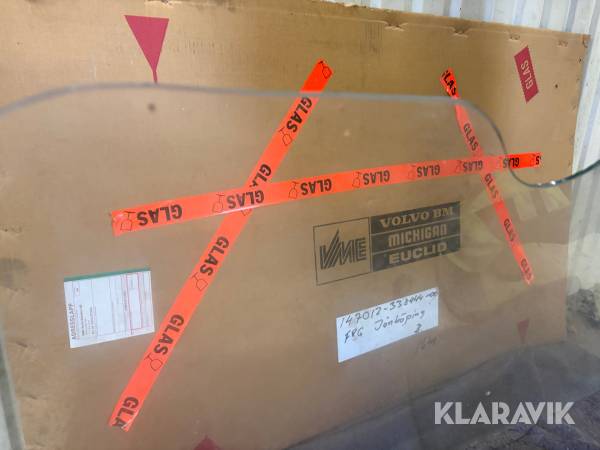 Glasframruta till CAT 951 C