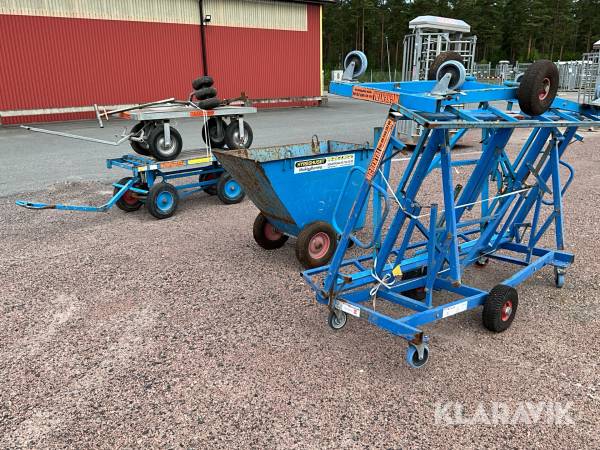 Fodervagn, Skivvagn, lyft-8 och fönsterlyft