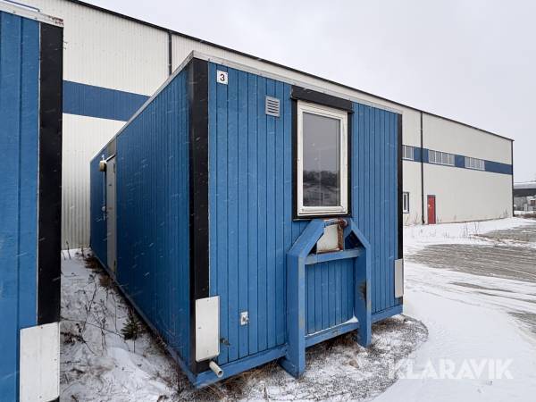 Personalvagn/ manskapbod på lastväxlarram