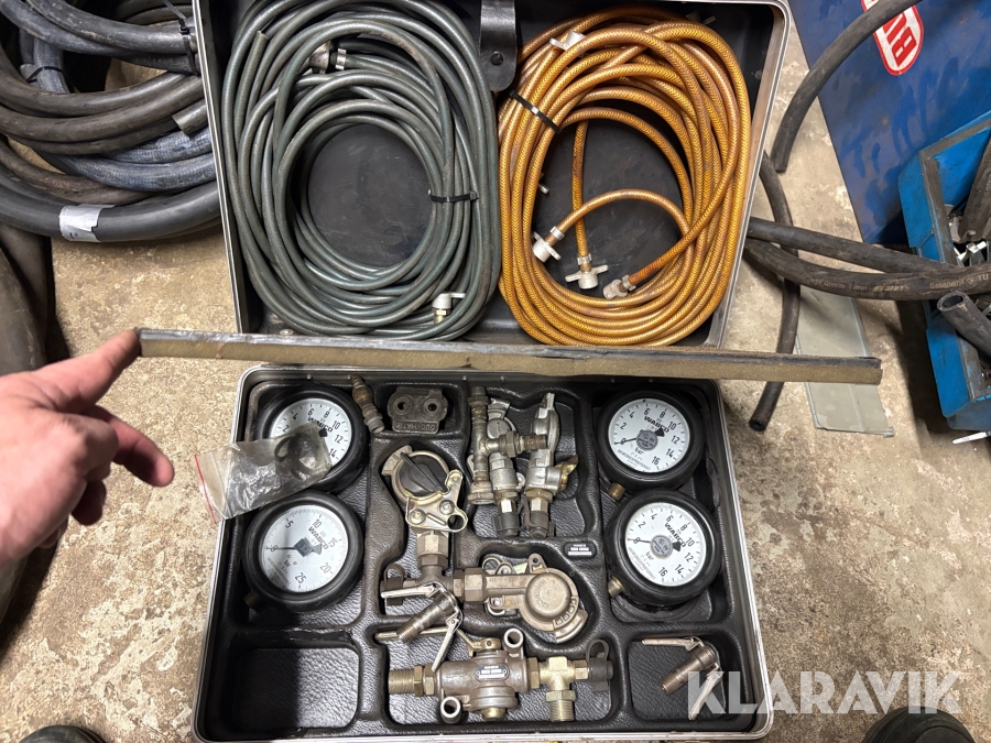 Bromstrycktest/Tryckluftdiagnos Wabco