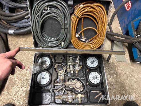 Bromstrycktest/Tryckluftdiagnos Wabco