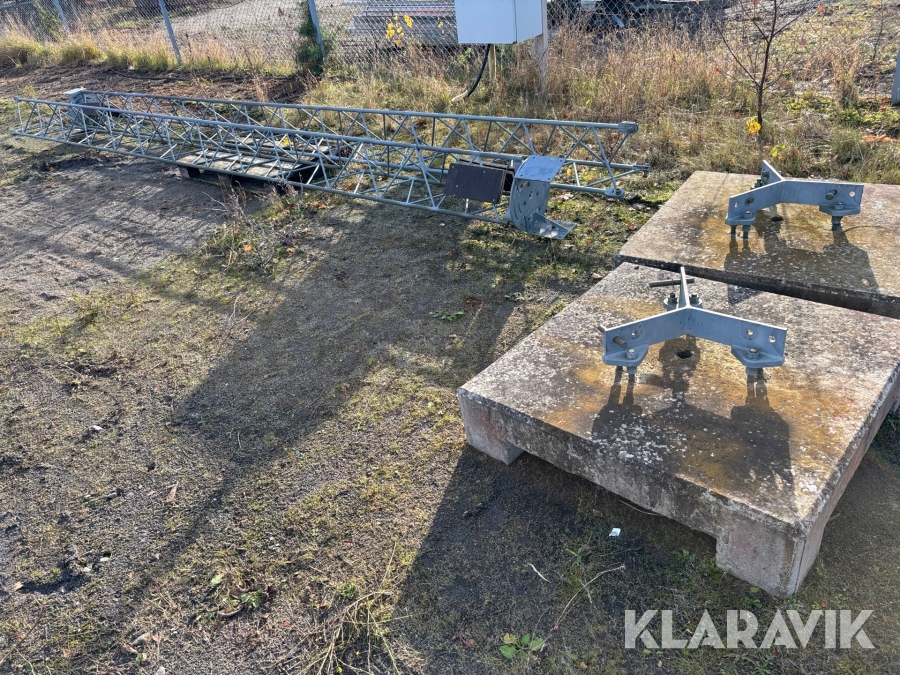 Fackverksmaster ca 6,70 - 2 st