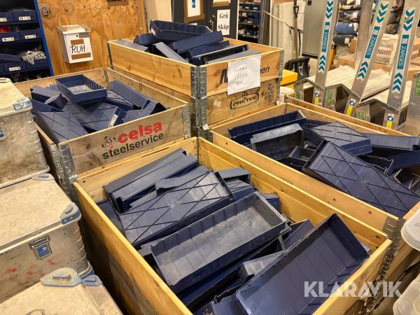 Plastlådor Sorteringslådor