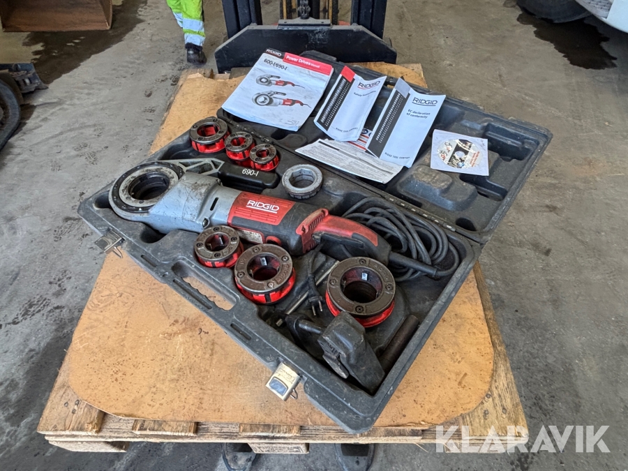 Gängmaskin Ridgid 690-I