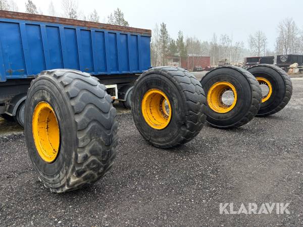 Hjul till hjullastare Volvo 23.5R25 4 st