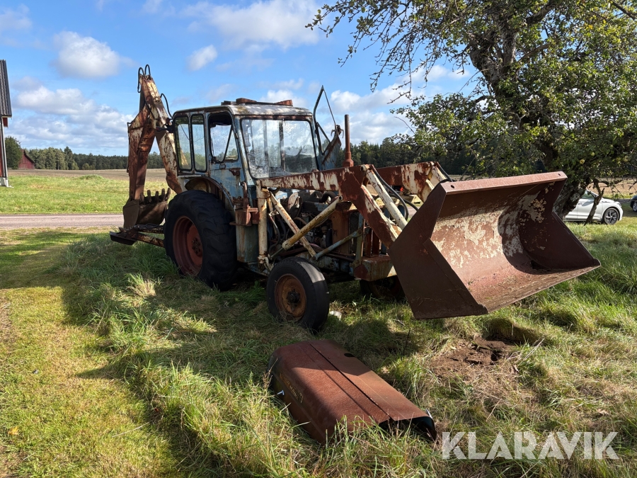 Traktorgrävare Fordson Super Major