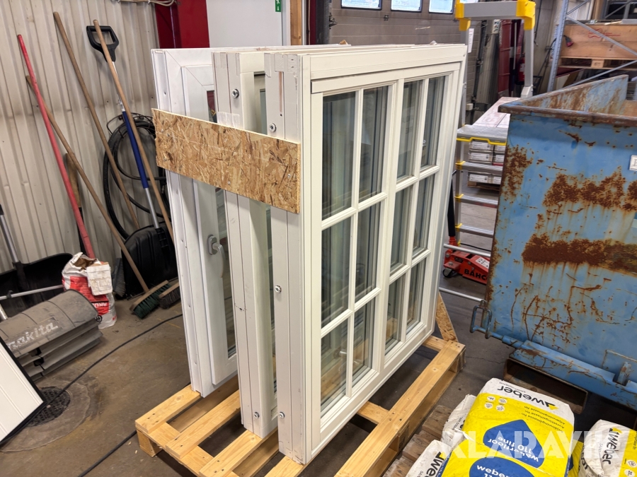 Fönster 10x13 3-glas 3 st