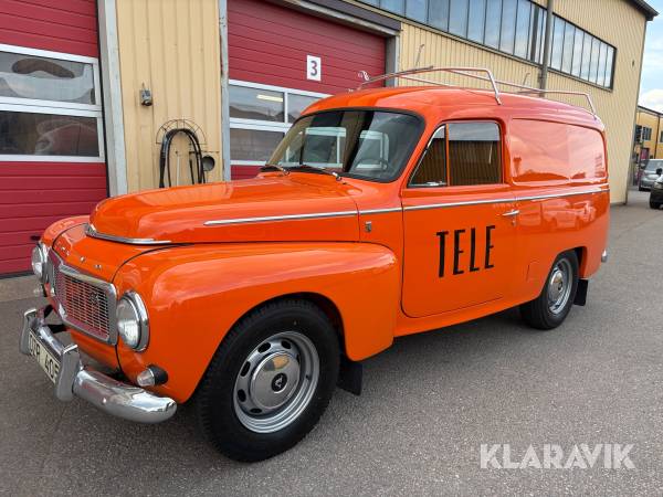 Veteranbil Volvo Duett Televerket Original inredning