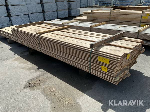 Virkespaket panel gran 22x120