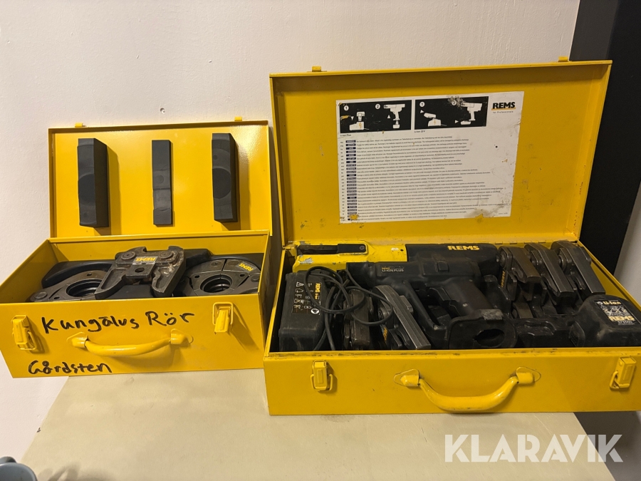 Rörpress REMS Med extra back M-käftar