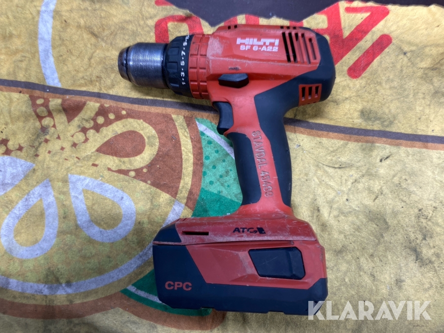 Borrskruvdragare Batteri Hilti SF 6-A22