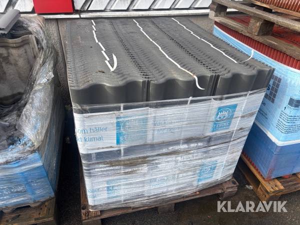 Takpannor St Eriks grå 240st