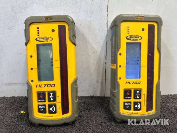 Lasermottagare Spectra HL760, HL700