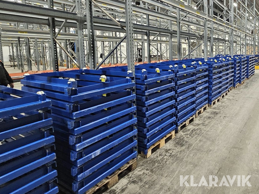 180st Pallvagnar / Utdragsenheter med hantag Stålteknik Pallvagn Låg