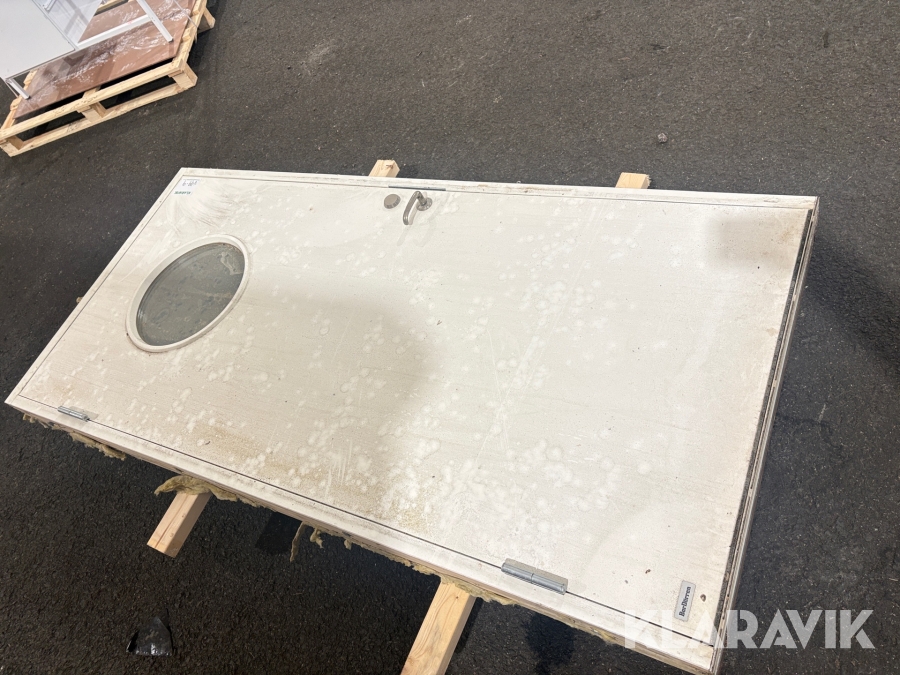 Dörr med glasfönster BorDörren 1 st 990x2090