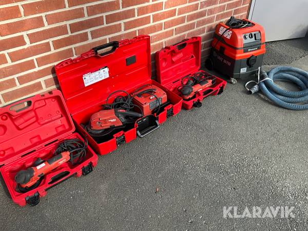 Betongslip Hilti, Husqvarna DGH 150, DGH 130, IS S11H