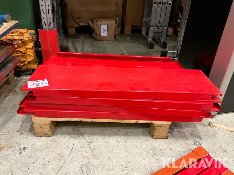 Pallställ 3 st sektioner komplett