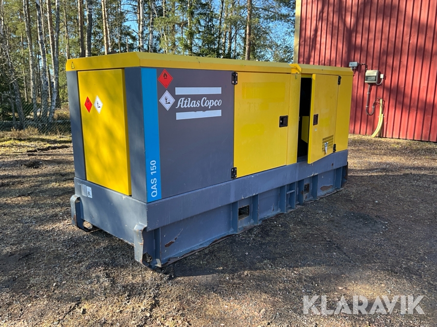 Elverk Atlas Copco QAS150