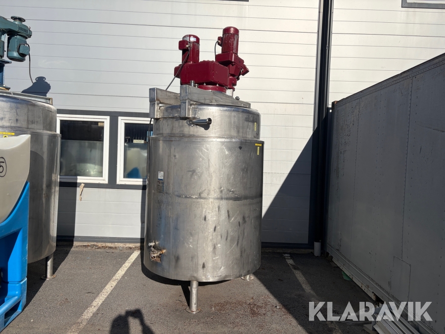 Beredningtank / blandningstank John Sjö 2 kubik