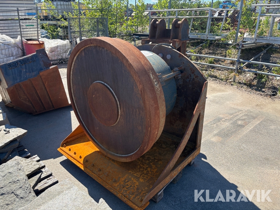 Hydraulisk Magnet GI-DA med skraplåda B20