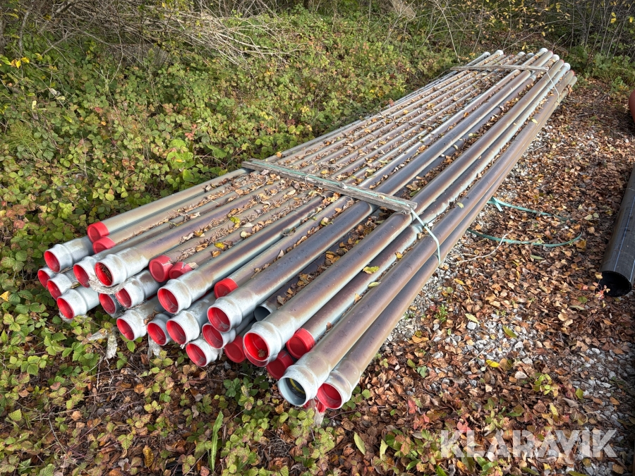 Vattenledningsrör tryckrör pvc Wavin 21 PVC-U 90x4,3 SDR21 PN10 ca 39st