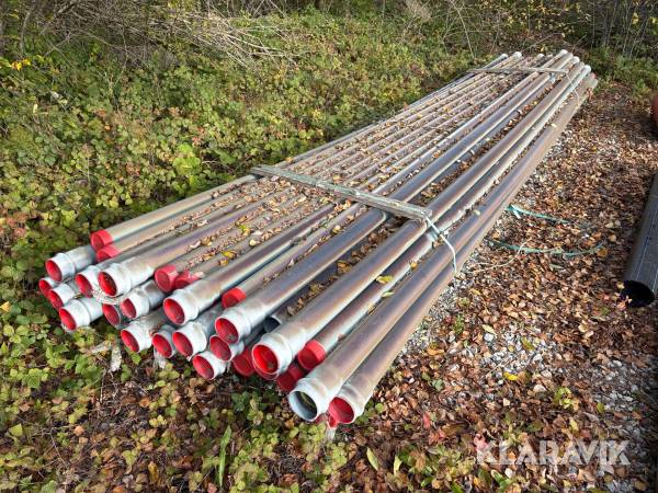 Vattenledningsrör tryckrör pvc Wavin 21 PVC-U 90x4,3 SDR21 PN10 ca 39st