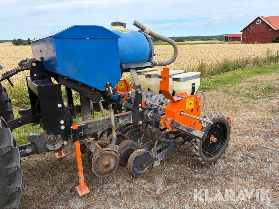Fluid drilling system för grönsaksfrö