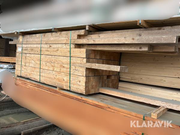 Råvara Gran stolpämne  75x75 Eskebo