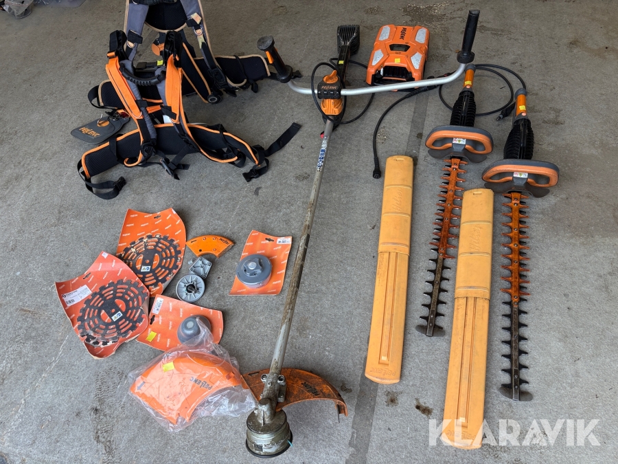 Häcksax, trimmer, extra sele Pellenc