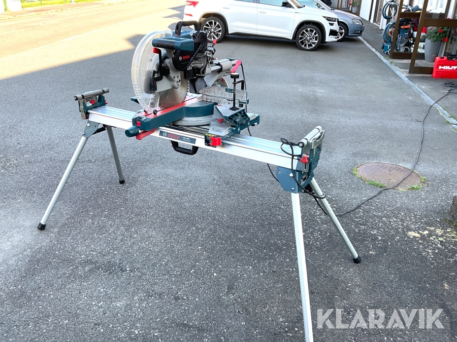 Kap/Geringssåg och Sågbord Bosch GCM 12 SDE / GTA 3800