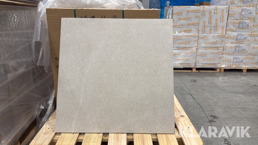 Granitkeramik grå 60x60 50m²