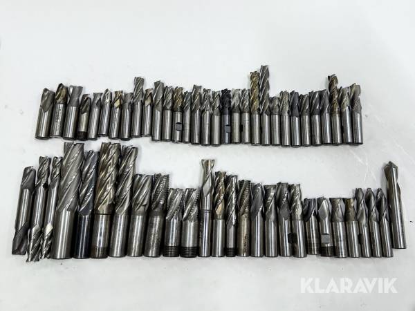 Snabbstålsfräsar ≈ 16-30mm, 2- och 4-skäriga