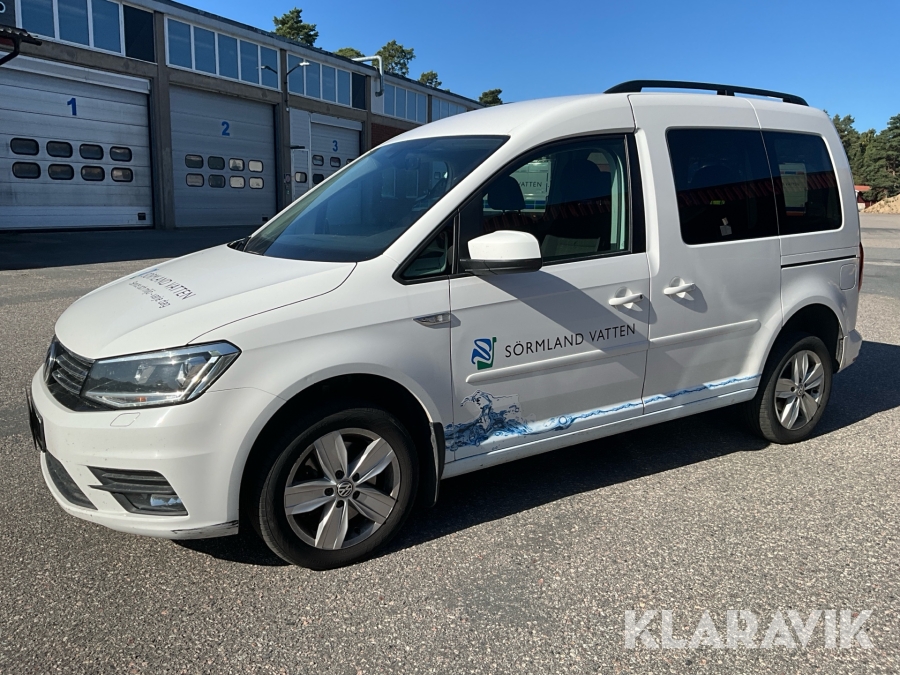 Transportbil 5-sitsig Volkswagen Caddy Combi 