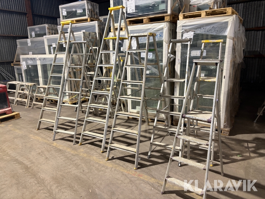 Stegar och arbetsbockar