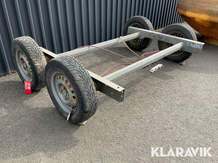 Släpvagnsaxlar för hästsläp Alko 1000kg