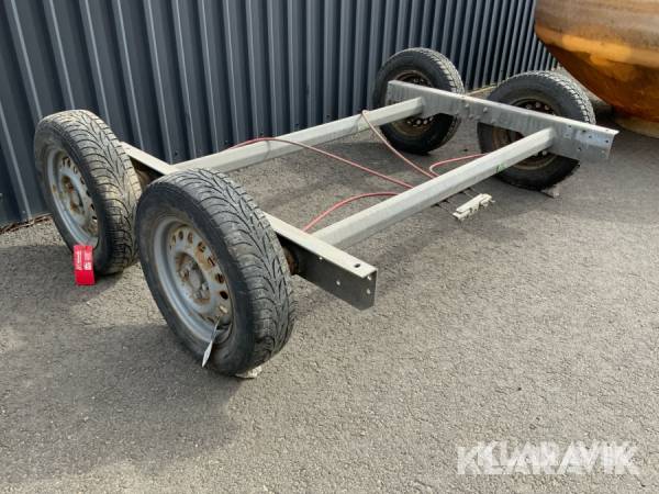 Släpvagnsaxlar för hästsläp Alko 1000kg