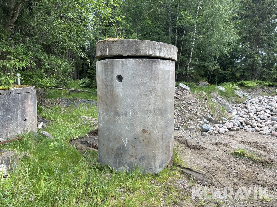 Oljeavskiljare i betong