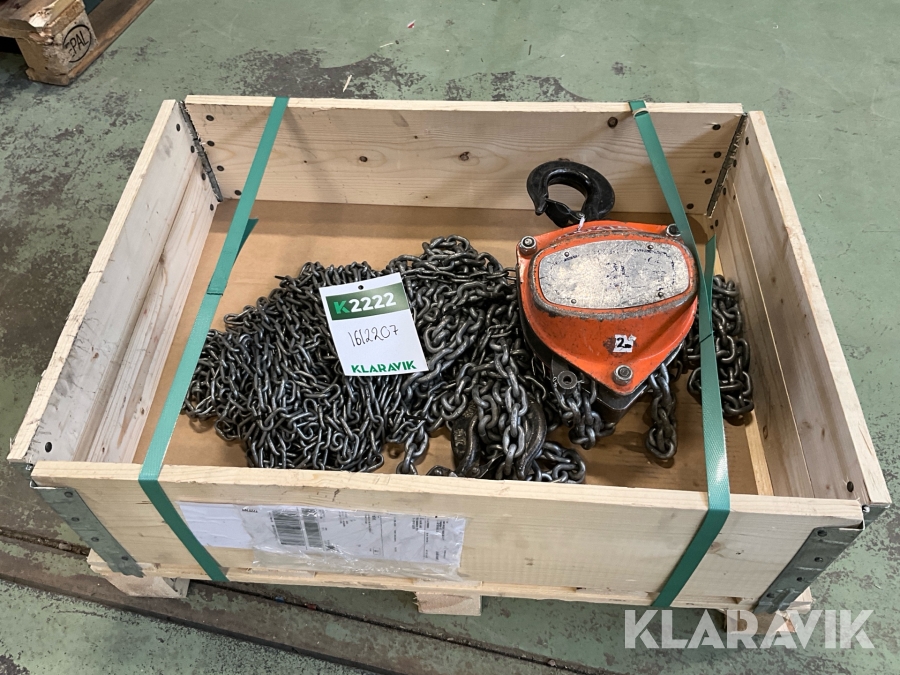 Lyftblock Tractel Tralift 2T