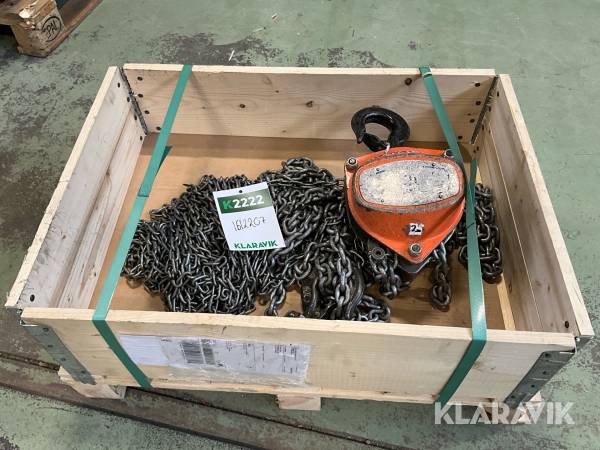 Lyftblock Tractel Tralift 2T