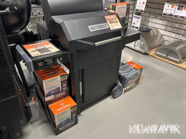 Digital kolgrill och rökare Masterbuilt AutoIgnite 545 med överdrag och pizzaugn