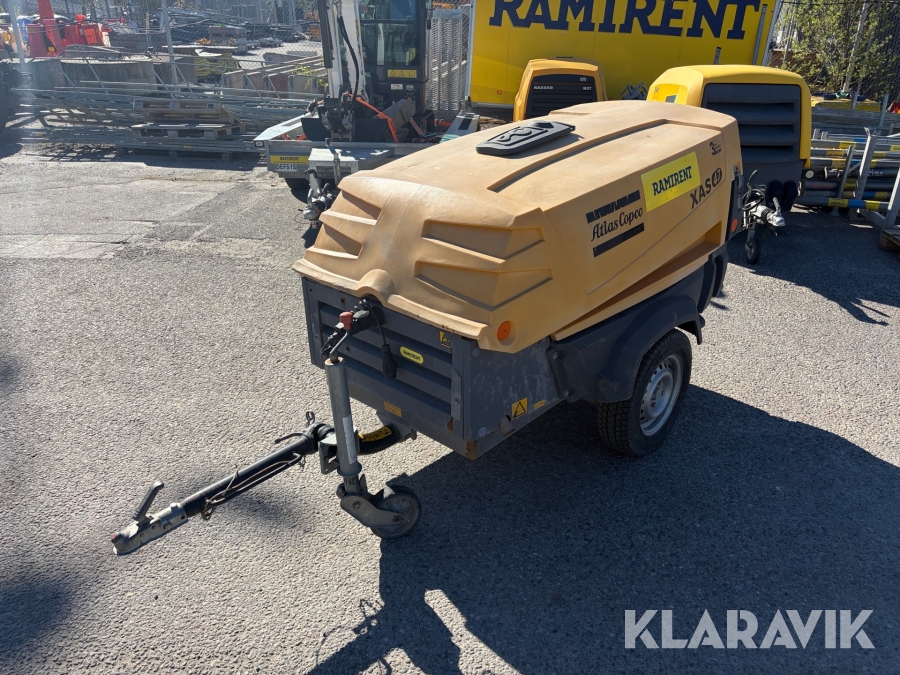 Kompressorvagn Atlas Copco XAS47DD