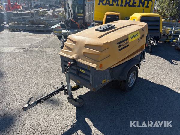Kompressorvagn Atlas Copco XAS47DD